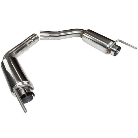 Kooks 2015+ Dodge Charger Hellcat 3in OEM Style Cat-Back Exhaust System 4in Black Slash Cut Tips - 31534210