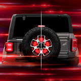 XK Glow Bronco 5th Wheel Light w/ Brake, Running, Reverse and Turn Signal Lights - XK041019B