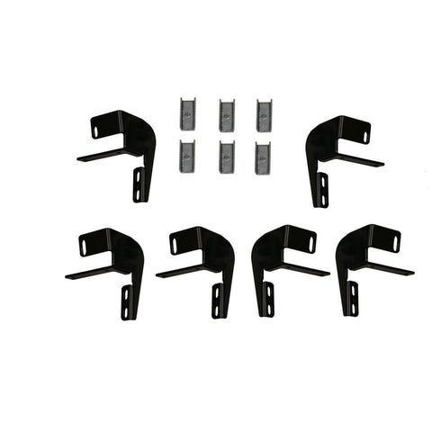 Rampage 2007-2018 Jeep Wrangler(JK) Unlimited Bracket Kit Xtremeline/Patriot - Black - 14301