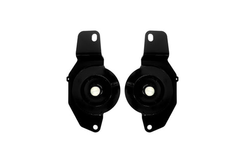 UMI Performance 82-92 GM F-Body Upper Spring Mount Weight Jacks for UMI K-Member - Black - 2411-B