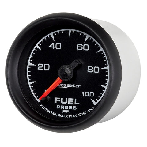 Autometer ES 52mm 0-100 PSI Fuel Pressure Gauge - 5963