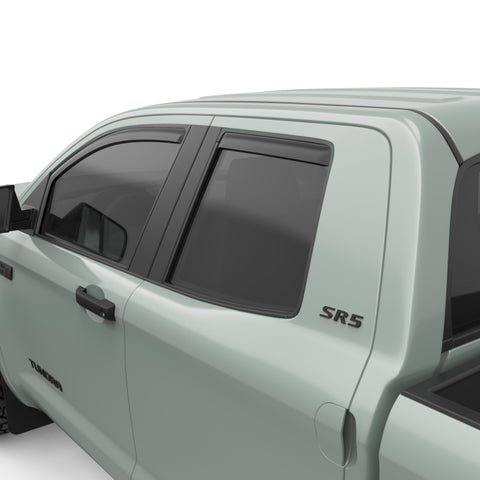 EGR 07-12 Toyota Tundra Crew Max In-Channel Window Visors - Set of 4 - Matte (575195) - 575195