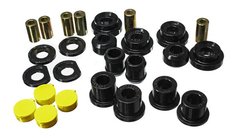 Energy Suspension 06-11 Honda Civic Black Rear Lower Trailing Arm and Lower Knuckle Bushing Set - 16.3123G
