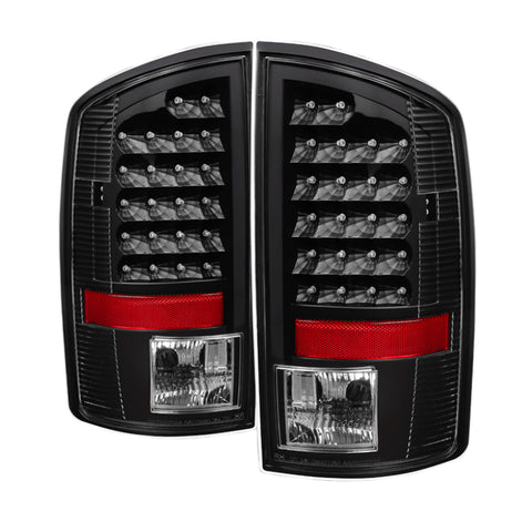 xTune Dodge Ram 02-06 1500 / Ram 2500/3500 03-06 LED Tail Light Black ALT-JH-DR02-LED-BK - 5072979