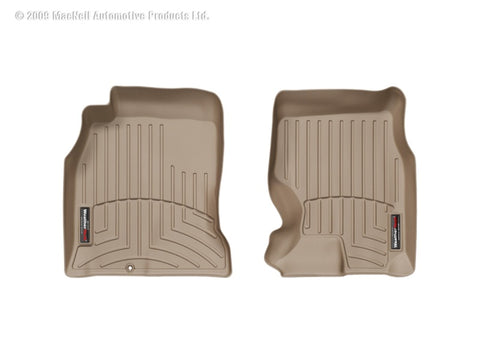 WeatherTech 04-08 Infiniti FX35 (2WD) Front FloorLiner - Tan - 450921