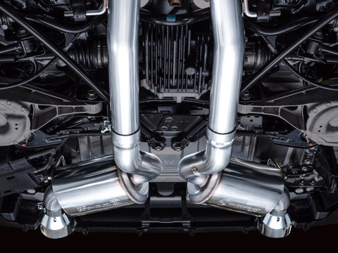 AWE Tuning 2023 Nissan Z RZ34 RWD Touring Edition Cat-Back Exhaust System w/ Chrome Silver Tips - 3015-32400