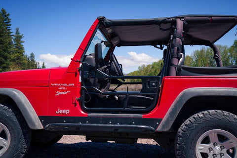 Bestop 97-02 Jeep Wrangler TJ Header Safari Bikini (Spice) - 52531-37