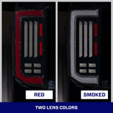 Form Lighting 2021-2025 Ford Bronco LED Tail Lights Smoked (Pair) - FL0086