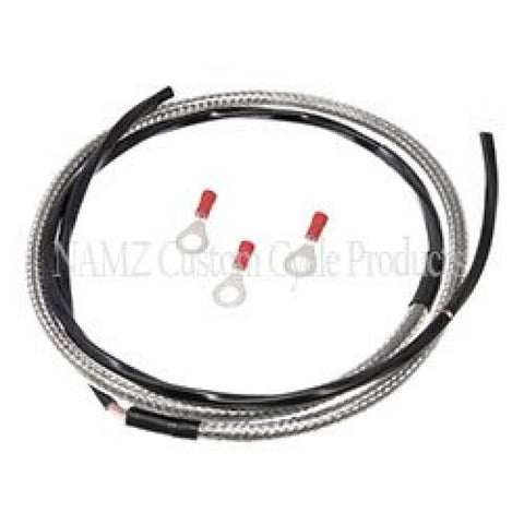 NAMZ Tachometer Harness (SS Braided & Clear Coated) - NTH-4801