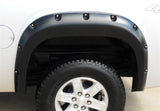 Lund 07-13 GMC Sierra 1500 RX-Rivet Style Smooth Elite Series Fender Flares - Black (2 Pc.) - RX109SB