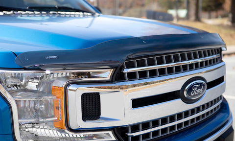Lund 98-03 Ford Ranger (Excl. Xlt And Edge Models) Interceptor Hood Shield - Smoke - 18047