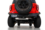 Addictive Desert Designs 2021+ Ford Bronco Rock Fighter Rear Bumper - Hammer Black - R23012NA01NA