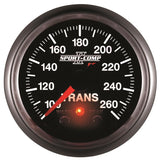 Autometer Elite 52.4mm 100-260F Transmission Temperature Peak & Warn w/ Electronic Control Gauge - 3658