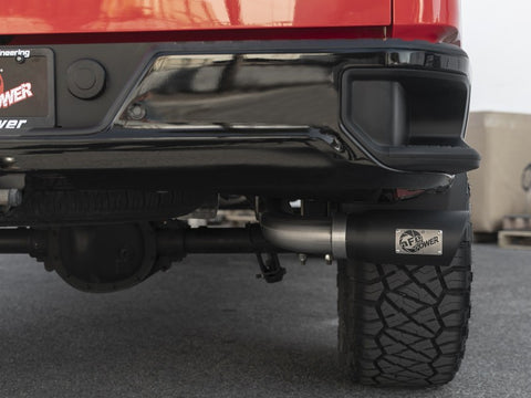 AFE Apollo GT Series 19-20 GM 1500 2.7L (T) 409 SS CB Exhaust System w/Black Tip - 49-44108-B