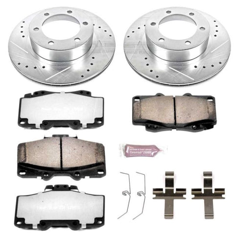 Power Stop 95-02 Toyota 4Runner Front Z36 Truck & Tow Brake Kit - K1236-36