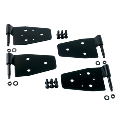 Rugged Ridge 87-06 Jeep Wrangler Black Door Hinge Kit - 11202.01