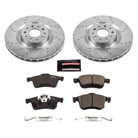 Power Stop 14-19 Fiat 500L Front Z23 Evolution Sport Brake Kit - K6840