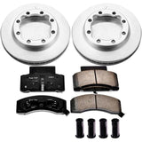 Power Stop 90-00 Chevrolet K3500 Front Z17 Evolution Geomet Coated Brake Kit - CRK1992