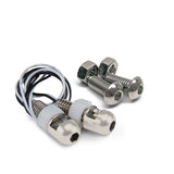 DEI LED LiteN Boltz License Plate Lighting Kit - Dome Head - 4pc - Satin - 30301