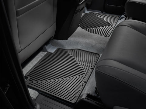 WeatherTech 07+ Toyota Tundra Rear Rubber Mats - Black - W140