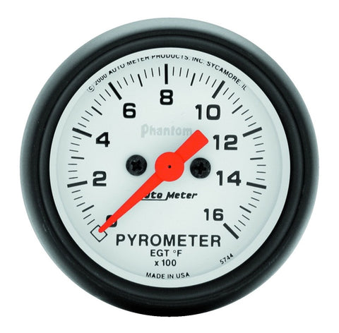Autometer 03-09 Dodge Ram Taupe Dual Pillar Pod (w/ White Phantom Boost/Pyrometer Gauges) - 7097