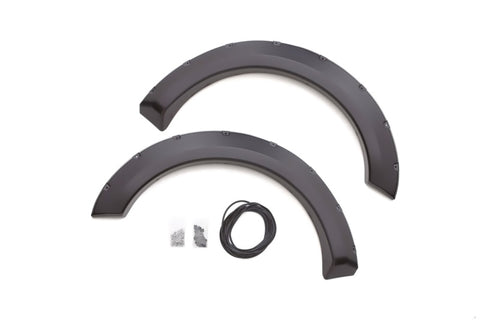 Lund 04-08 Ford F-150 (No Stepside) RX-Rivet Style Smooth Elite Series Fender Flares - Black (2 Pc.) - RX310SA