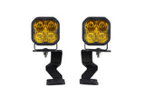Diode Dynamics 2022 Toyota Tundra SS3 Sport Stage Series Ditch Light Kit - Yellow Combo - DD7394