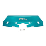 Wehrli 13-18 Cummins Fabricated Aluminum Radiator Cover - Candy Teal - WCF100546-CT