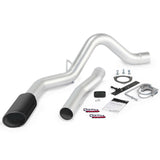 Banks Power 15 Chevy 6.6L LML ECLB/CCSB/CCLB Monster Exhaust System - SS Single Exhaust w/ Black Tip - 47787-B