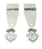 Rugged Ridge 76-95 Jeep CJ / Jeep Wrangler Stainless Steel Hood Hinges - 11111.01