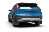 Rally Armor 23-25 Kia Niro SG2 Black UR Mud Flap Blue Logo - MF21-UR-BLK-BL