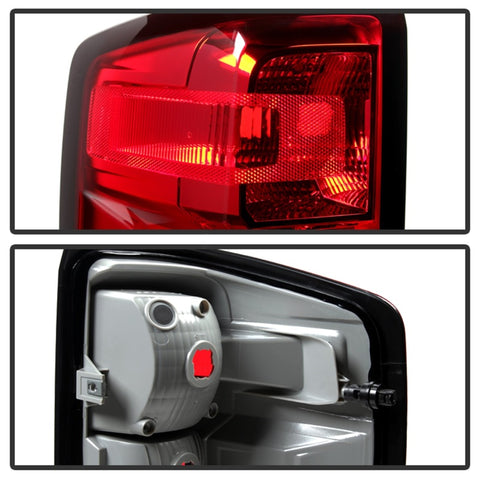 xTune Chevy Silverado 2014-2016 Driver Side Tail Lights - OEM Left ALT-JH-CS14-OE-L - 9031915