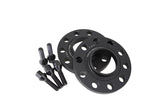 ISC Suspension BMW 5x120 Hub Centric (72.6 Hub Bore) Wheel Spacers 15mm Black (Pair) - WSBMW15B