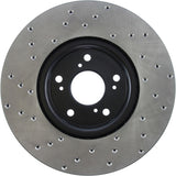 StopTech 04-08 Acura TL/TL-S Brembo Cryo Drilled Left Front Rotor - 128.40062CL