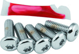 Performance Machine Rotor Bolt Set - Chrome - 0109-0012-CH