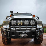 KC HiLiTES SlimLite 8in. LED Stone Guard - Black - 7230