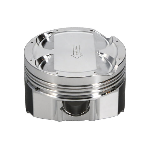 Manley Toyota 2JZGTE 94mm Stroke 87.00mm Bore -6cc Dish 10:1 CR Turbo Tuff Piston Set w/ Rings - 629310CE-6
