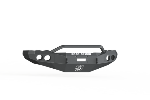 Road Armor 03-05 Dodge 2500 Stealth Front Winch Bumper w/Pre-Runner Guard - Tex Blk - 44044B