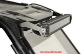 Seizmik 15-23 Polaris RZR 900 S/1000 S /4/Trail/ RZR Turbo S/4/XP Light Bar Mount - Black - 12110