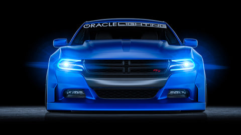 Oracle 15-21 Dodge Charger RGB+W DRL Headlight DRL Kit - ColorSHIFT w/ BC1 Controller - 1443-335