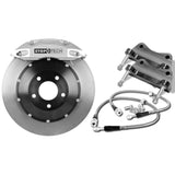 StopTech 15 Audi S3 / 15 VW Golf R Front BBK w/ Red ST-60 Caliper Zinc Slotted 355X32 2pc Rotor - 83.896.6700.73