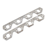 Stainless Works SBF Wide Rectangular Port Header Adapter 304SS Exhaust Flanges 1-7/8in-2in Primaries - HFSBFBTADAPT
