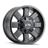 ION Type 141 18x9 / 6x135 BP / 18mm Offset / 106mm Hub Satin Black Wheel - 141-8937B18