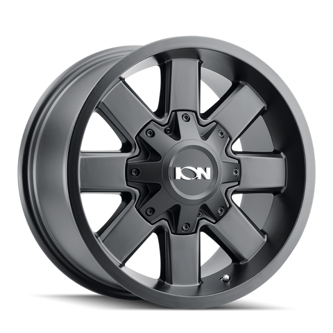 ION Type 141 17x9 / 5x127 BP / 18mm Offset / 87mm Hub Satin Black Wheel - 141-7952B18
