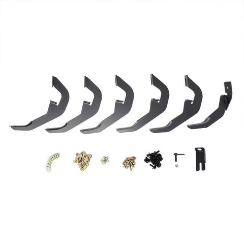Westin 2009-2018 Dodge/Ram 1500 Crew Cab PRO TRAXX 6 Oval Nerf Step Bars - Black - 21-63565