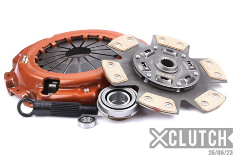 XClutch 87-89 Chrysler Conquest TSi 2.6L Stage 2 Sprung Ceramic Clutch Kit - XKMI24005-1B