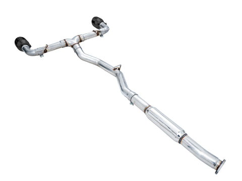 AWE Tuning Subaru BRZ / Toyota GR86 / Toyota 86 Track Edition Cat-Back Exhaust- Diamond Black Tips - 3020-33279