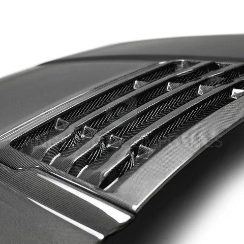 Anderson Composites 2017-2018 Ford Raptor Type-OE Style Carbon Fiber Hood - AC-HD17FDRA-OE