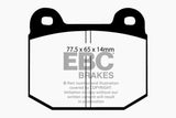 EBC 08+ Lotus 2-Eleven 1.8 Supercharged Redstuff Front Brake Pads - DP3197/2C