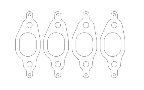 Cometic VW 1.8L 8V 77-99 Exhaust Set .030 inch MLS Head Gasket 1.060 inch X 1.480 inch Port - C4163-030